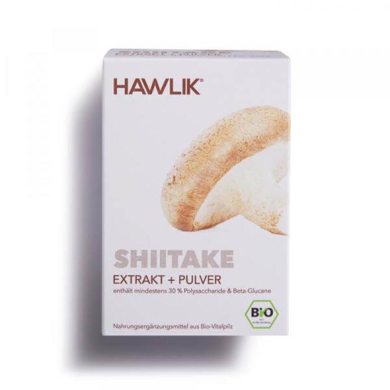 Shiitake Extrakt + Pulver, 120 Kapseln Shiitake Extrakt + Pulver, 120 Kapseln