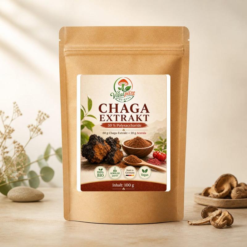 Weiberg Chaga Extrakt, 100g