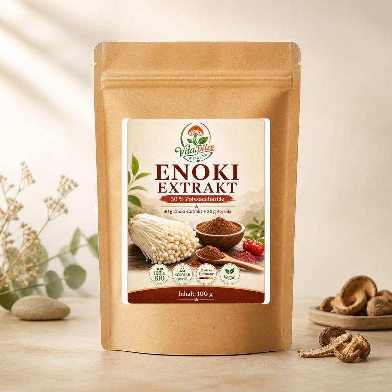 Weiberg Enoki Extrakt, 100g